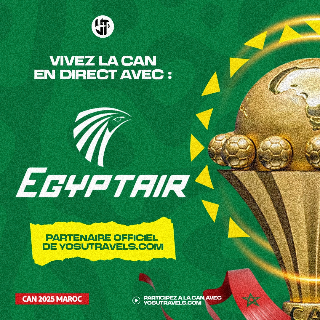 EgyptAir et YosuTravels s’envolent ensemble pour la CAN 2025