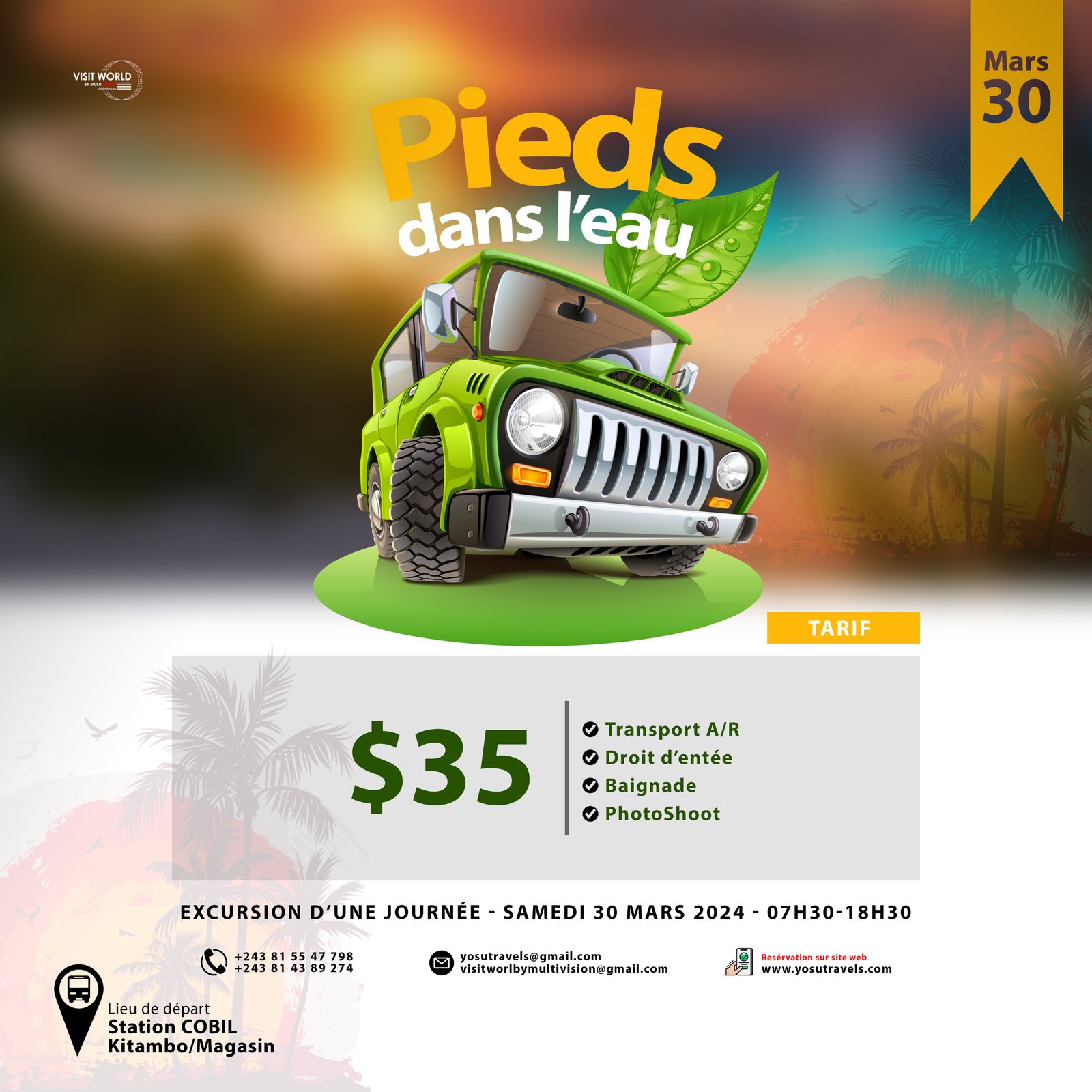 o Pieds dan lo
