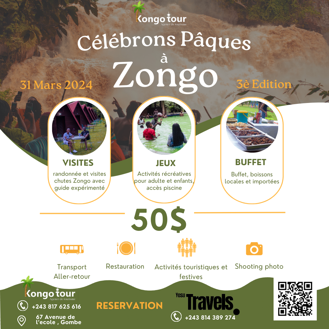 Celebrons  paques a Zongo