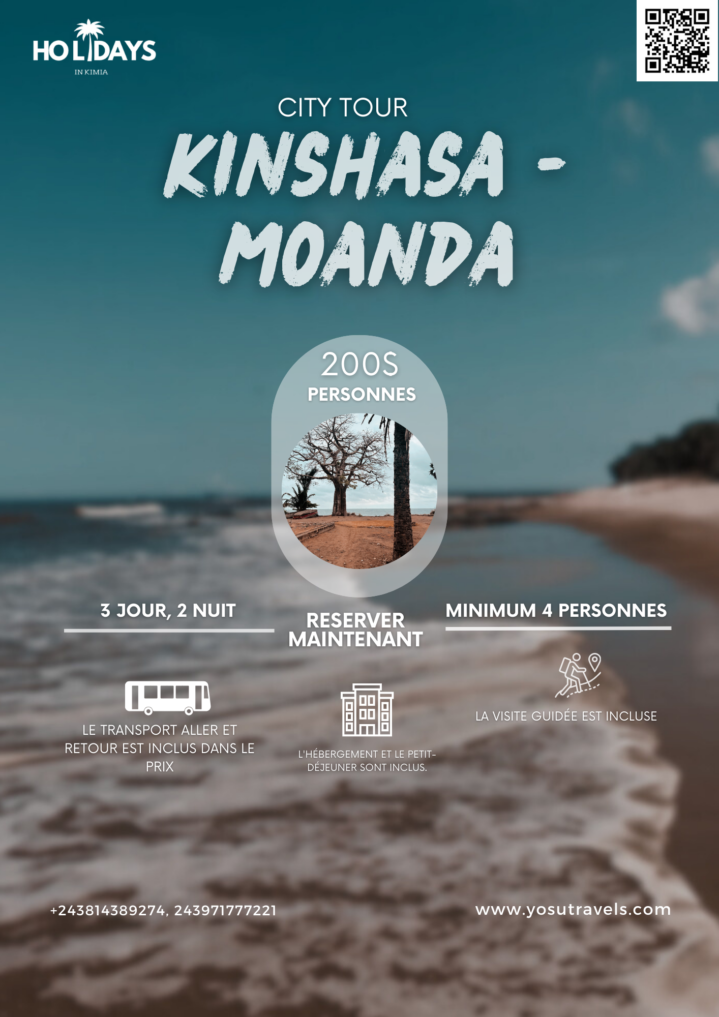 3 jours à Moanda