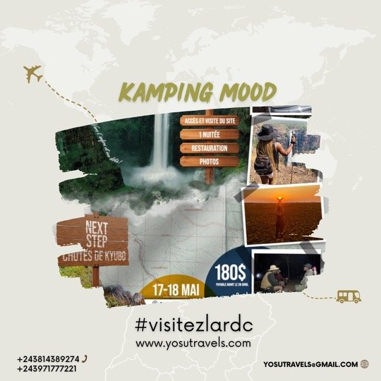 Kamping mood chutes de kyubo