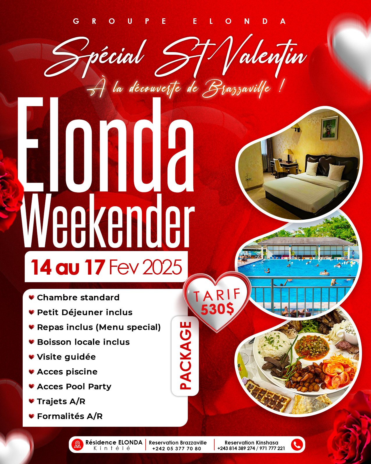 Spéciale Saint Valentin  à Brazzaville