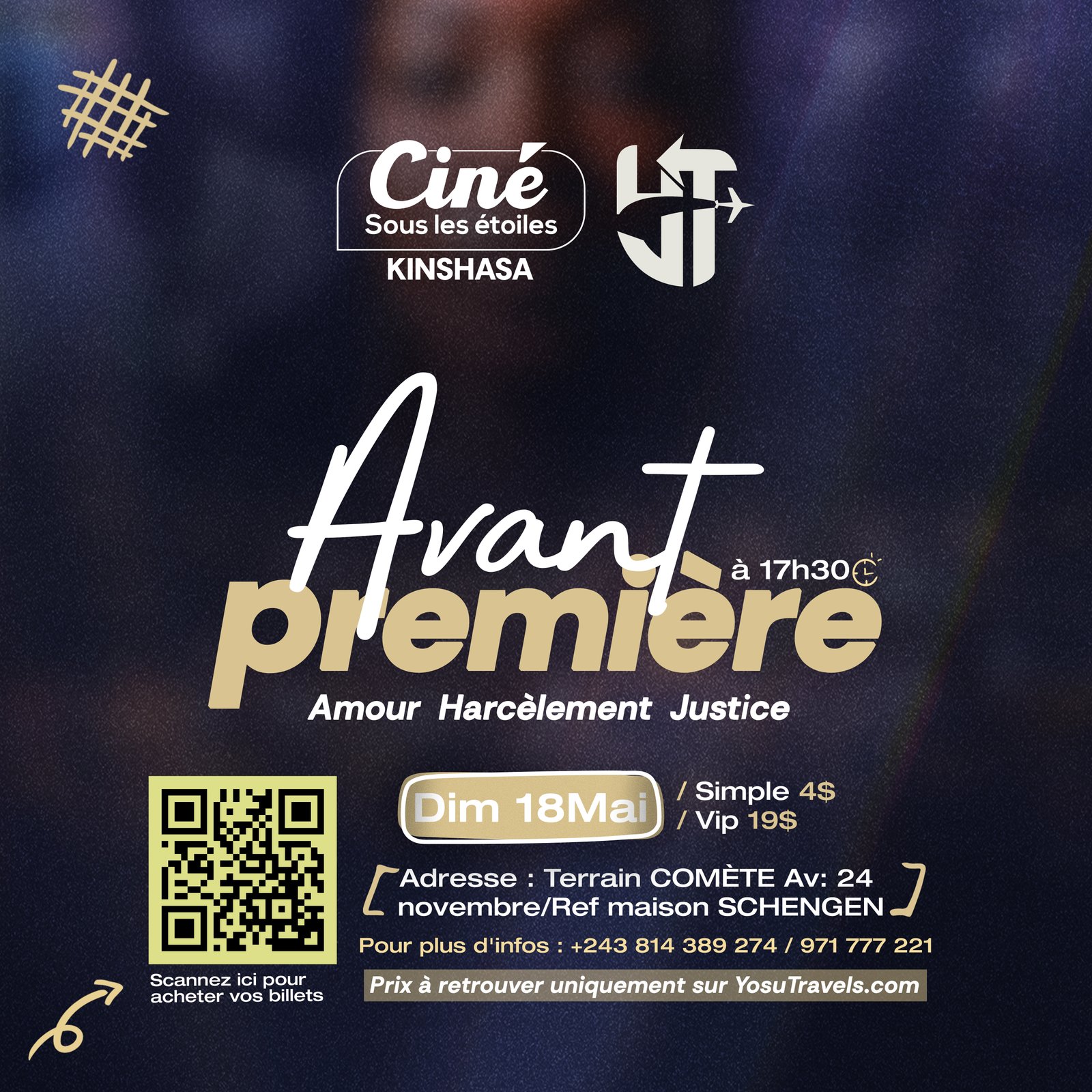 Ciné Sous Les Étoiles Kinshasa