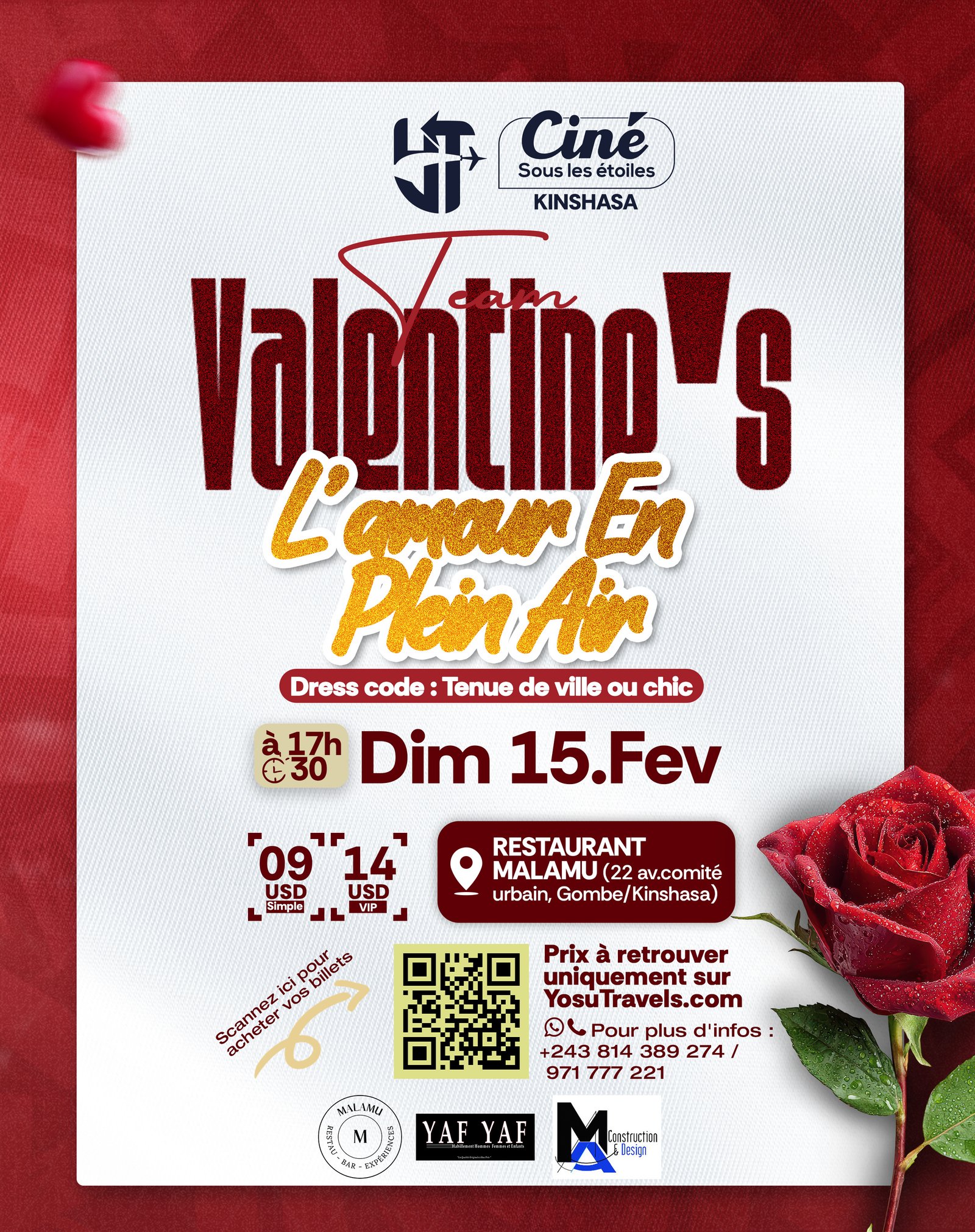 St Valentin autrement … en plein air